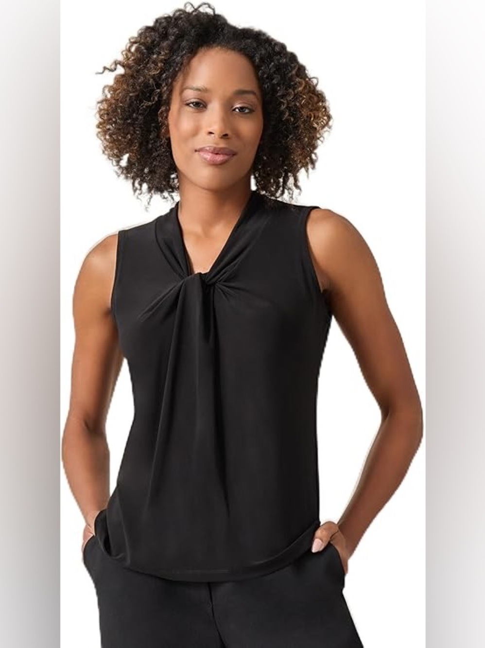 KARL LAGERFELD KNOTTED TOP